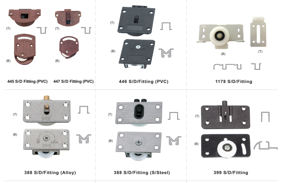 Sliding Door Fitting Series