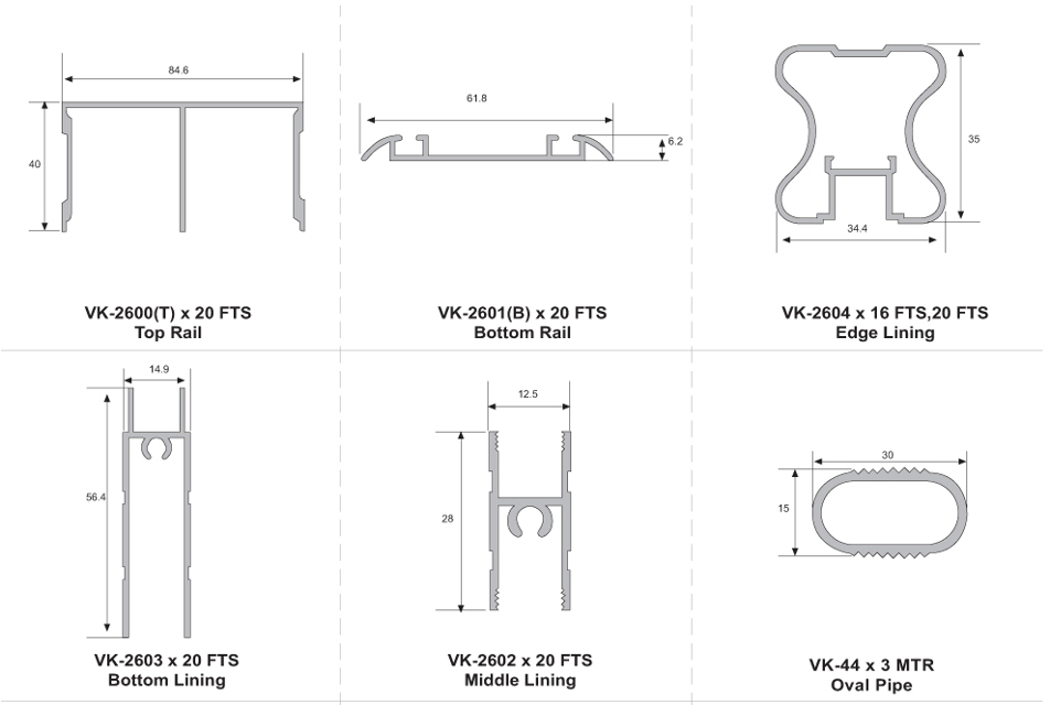 Aluminium Extrusion Series