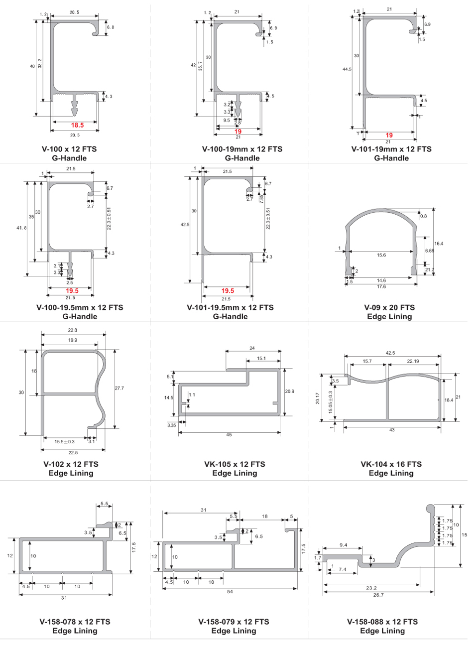 Aluminium Extrusion Series