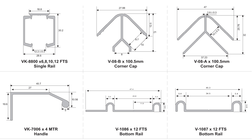 Aluminium Extrusion Series