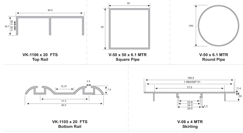 Aluminium Extrusion Series