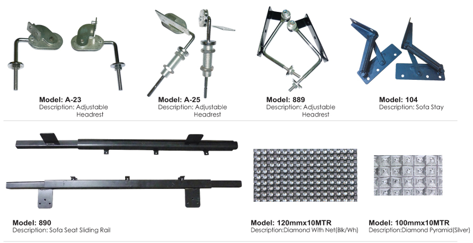 Sofa Leg / Decorative Nails / Accessories Series